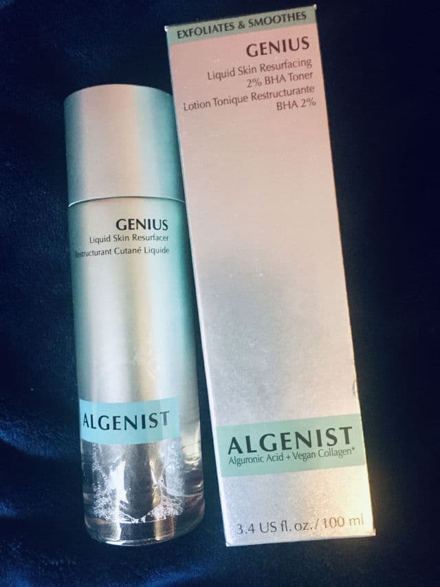 Algenist Genius Liquid Skin Resurfacing 2% BHA Toner  review photo by moonlite