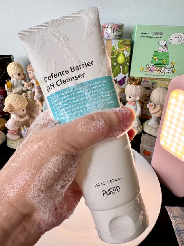 PURITO Defence Barrier pH Cleanser review photo by freshmochiskin