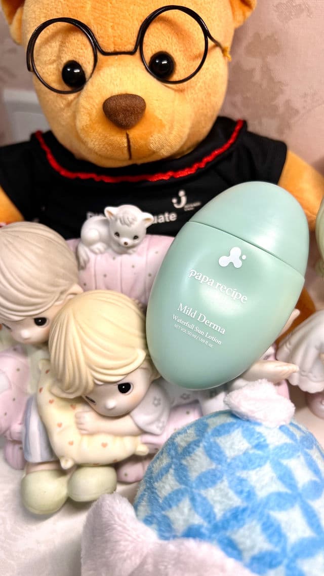 PAPA RECIPE Mild Derma Waterful Sun Lotion SPF50+ PA++++ review photo by freshmochiskin