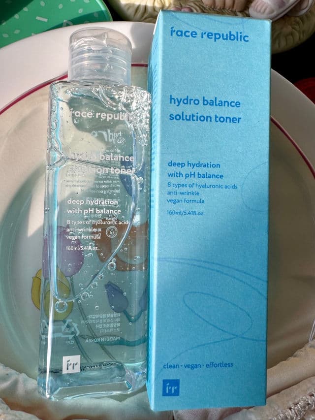 Face Republic Hydro Balance Solution Toner review photo by freshmochiskin
