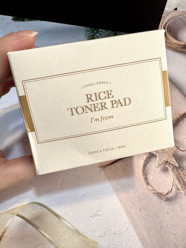 Rice Toner Pad product review