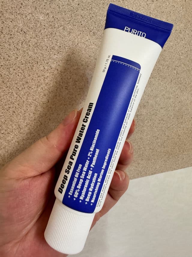 Essential Oil-Free Deep Sea Pure Water Cream product review