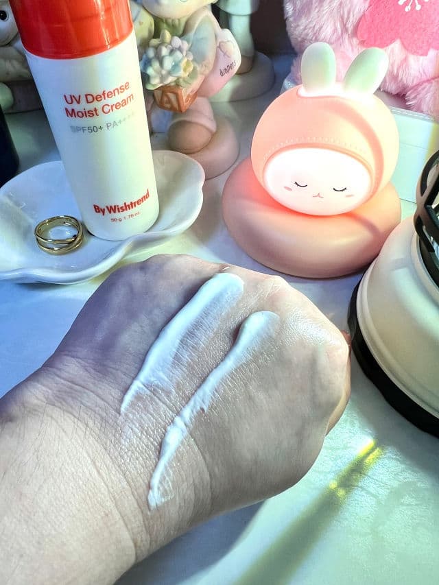By WISHTREND UV Defense Moist Cream SPF50+ PA++++ review photo by freshmochiskin
