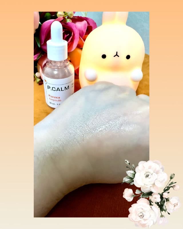P.CALM Porsica Ampoule review photo by freshmochiskin