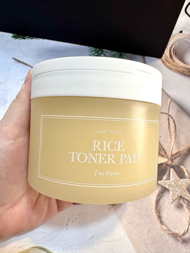 Rice Toner Pad product review