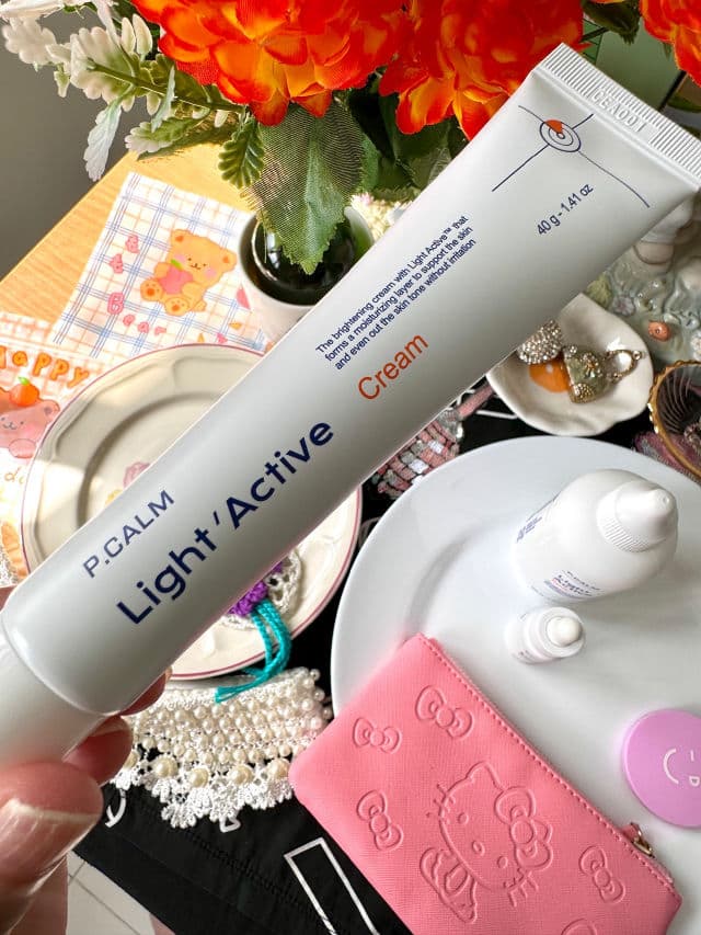 P.CALM Light Active Cream review photo by freshmochiskin