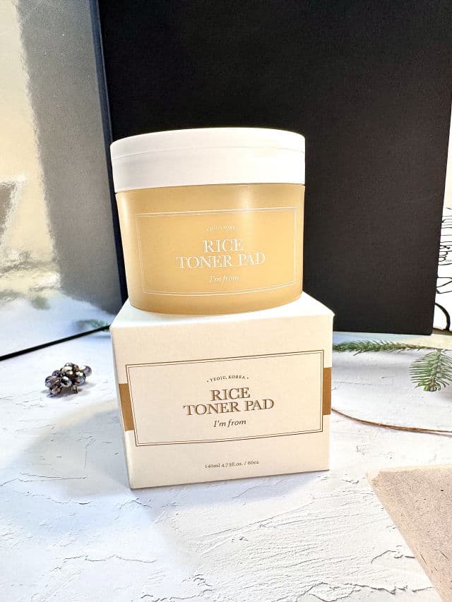 Rice Toner Pad product review