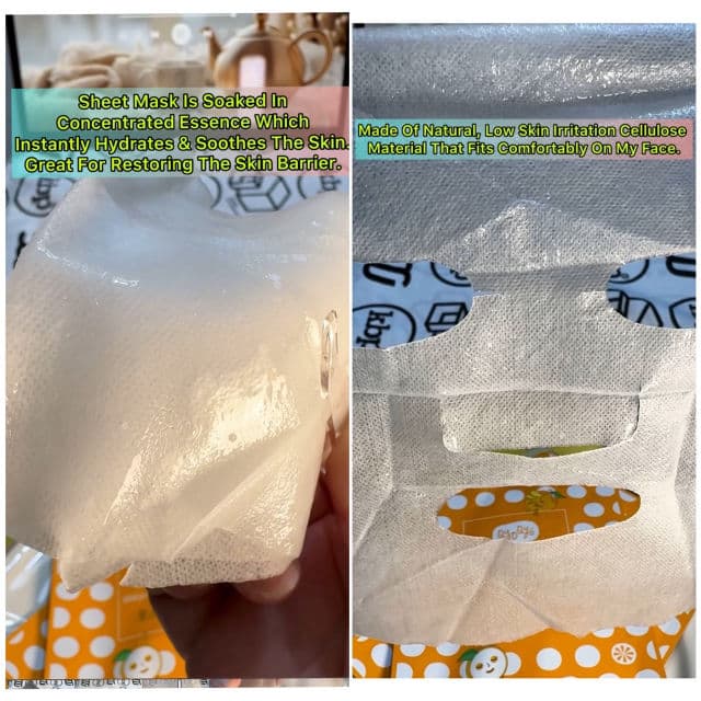 Qyo Qyo Tangerine Bright and Moist Mask Sheet Pack review photo by freshmochiskin