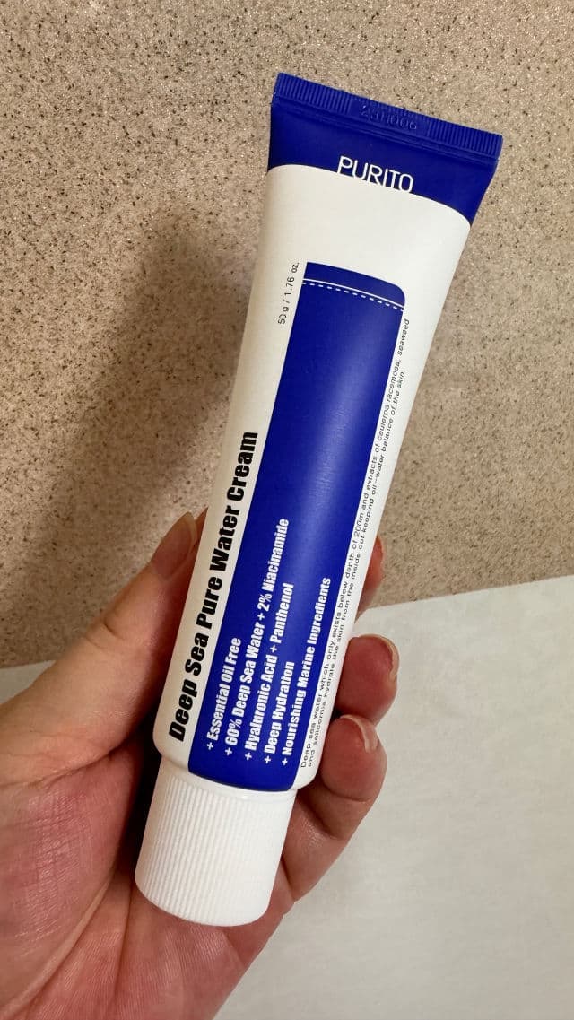 Essential Oil-Free Deep Sea Pure Water Cream product review