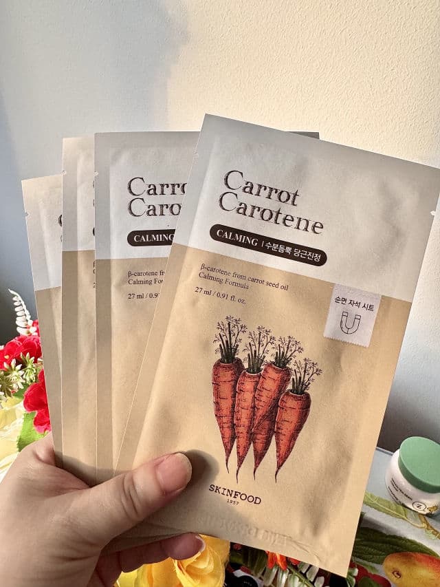 Carrot Carotene Mask product review