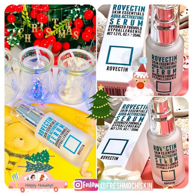 Rovectin Aqua Activating Serum review photo by freshmochiskin