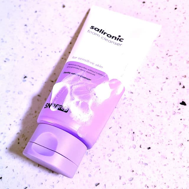 SNP Prep Salironic Foam Cleanser review photo by freshmochiskin
