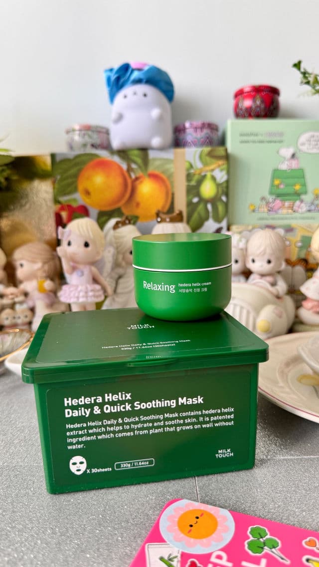 Milk Touch Hedera Helix Daily & Quick Soothing Mask review photo by freshmochiskin