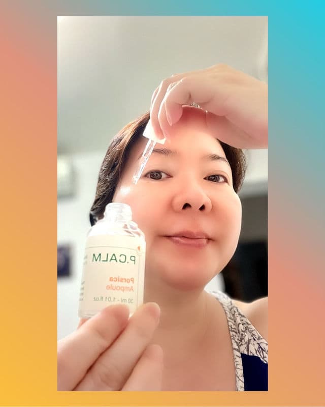 P.CALM Porsica Ampoule review photo by freshmochiskin