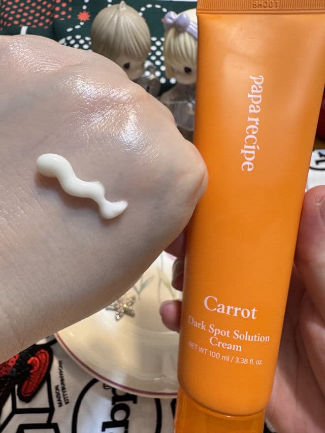 PAPA RECIPE Carrot Dark Spot Solution Cream review photo by freshmochiskin