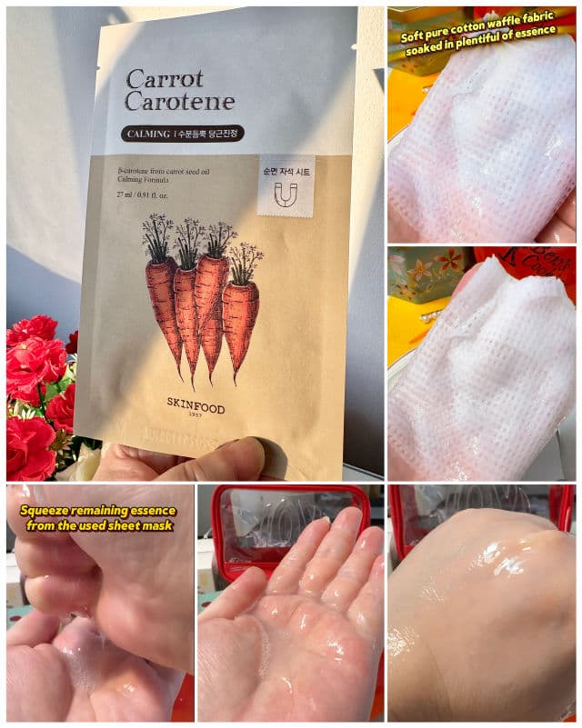 Carrot Carotene Mask product review
