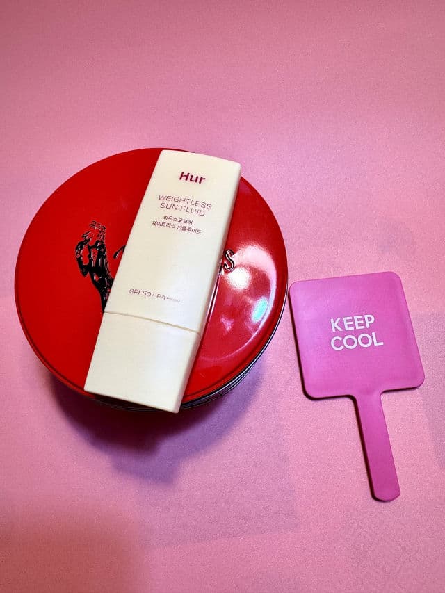 House of Hur Weightless Sun Fluid SPF50+ PA++++ review photo by freshmochiskin