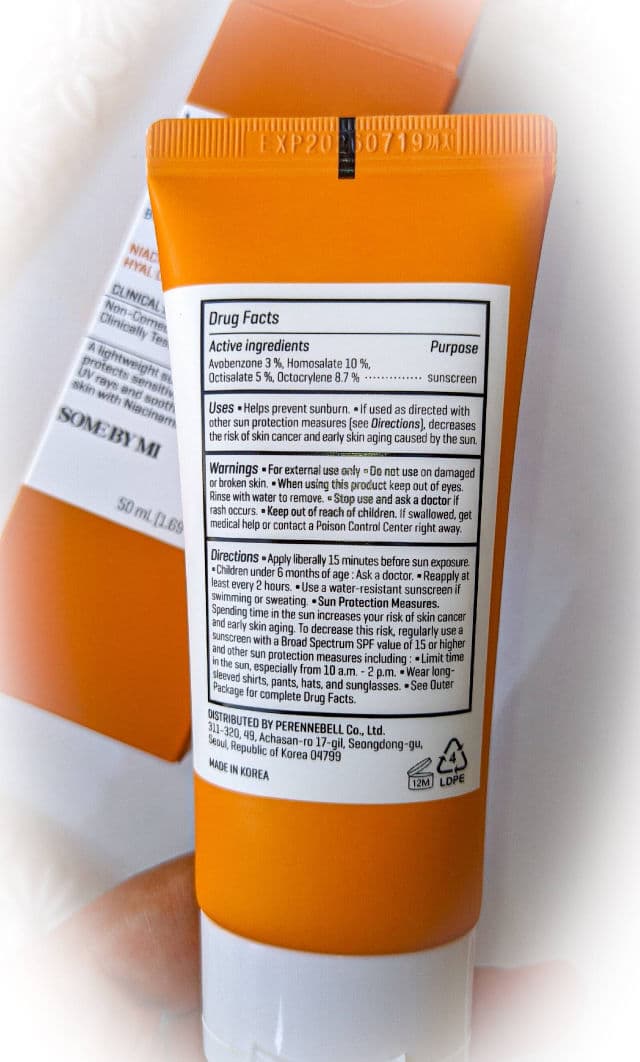 V10 Hyal Air Fit Sunscreen SPF50 product review