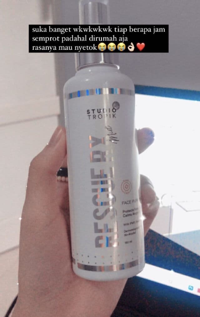 Studio Tropik Rescue RX - Antibacterial Face Mist review photo by Skinprezzi