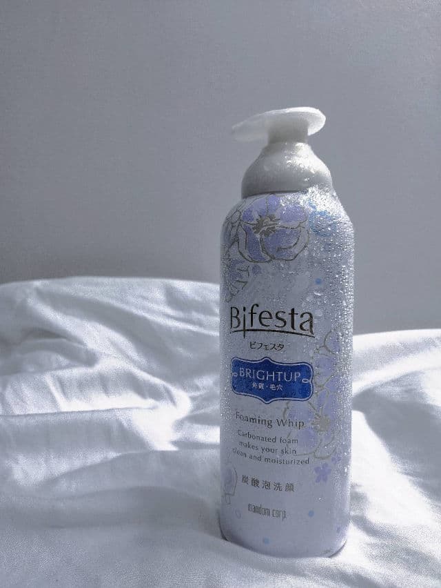 Bifesta Foaming Whip Brightup review photo by Muziz