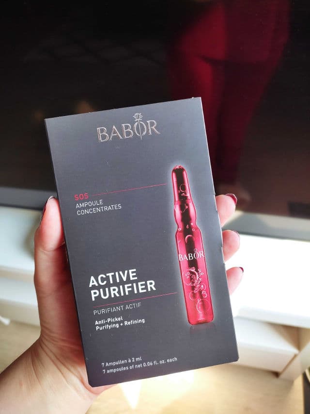 Babor Active Purifier Ampoule Serum Concentrates review photo by skincareandcaro