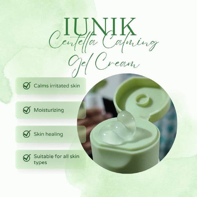 Iunik Centella Calming Gel Cream review photo by iamMie