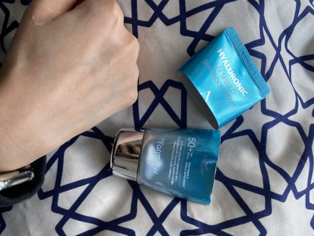 Farmstay Hyaluronic UV Shield Sun Block Cream SPF 50+ PA+++ review photo by nurg