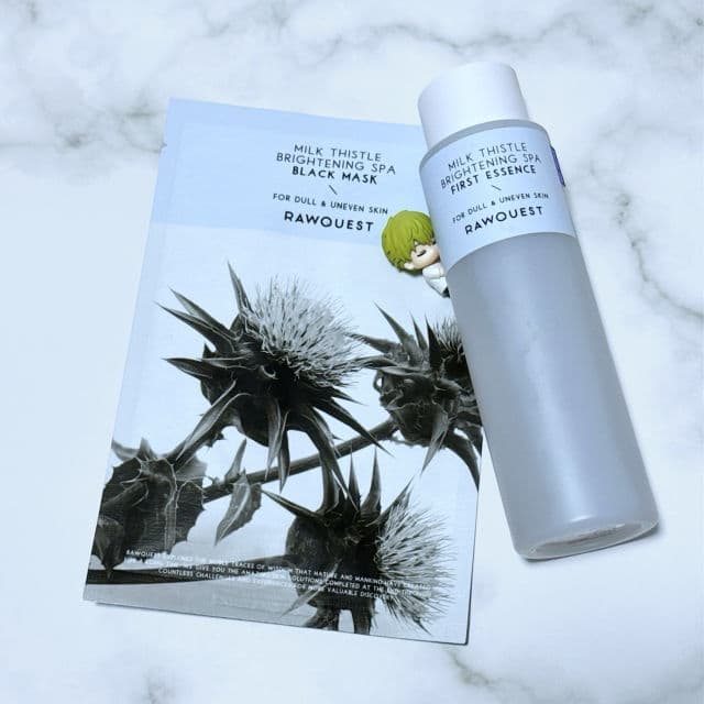 RAWQUEST Milk Thistle Brightening SPA First Essence review photo by dakotashawne