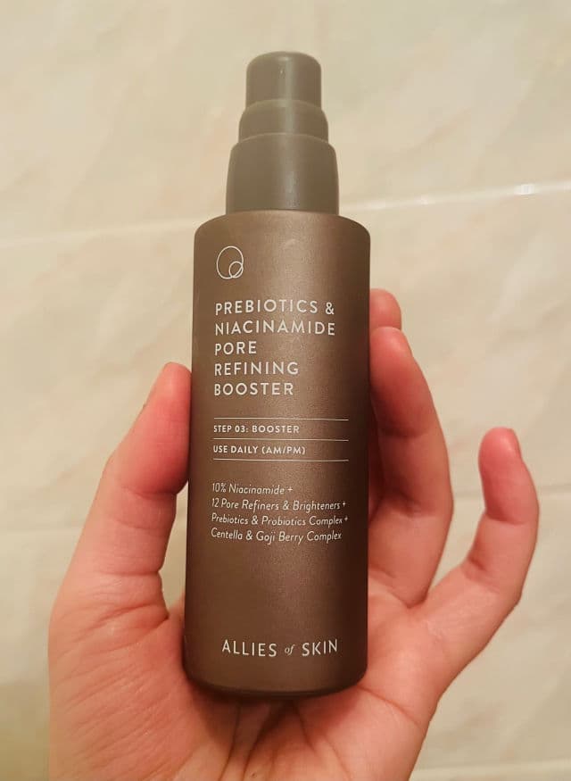 Allies of Skin Prebiotics & Niacinamide Pore Refining Booster review photo by esthicatq