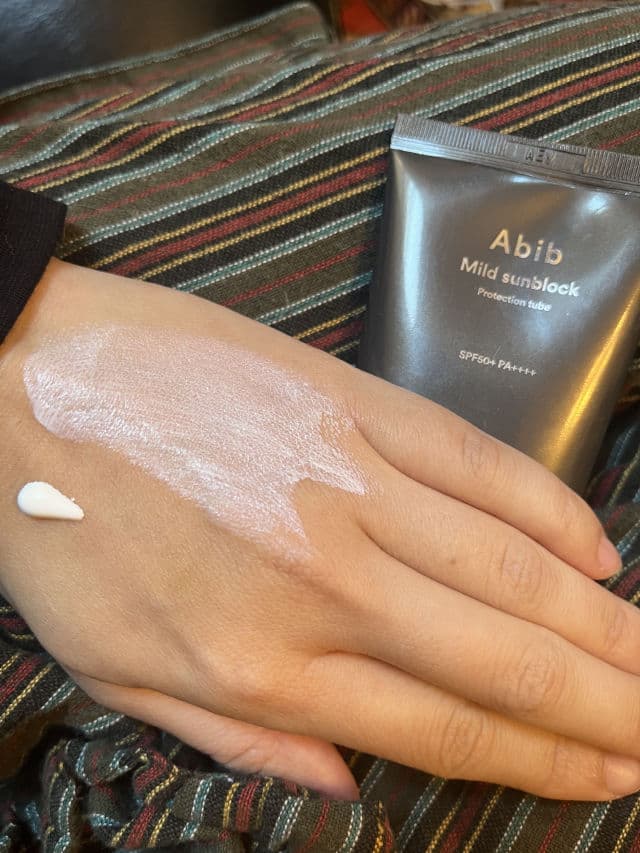 Abib Mild Sunblock Protection Tube SPF50+ PA++++ review photo by esthicatq