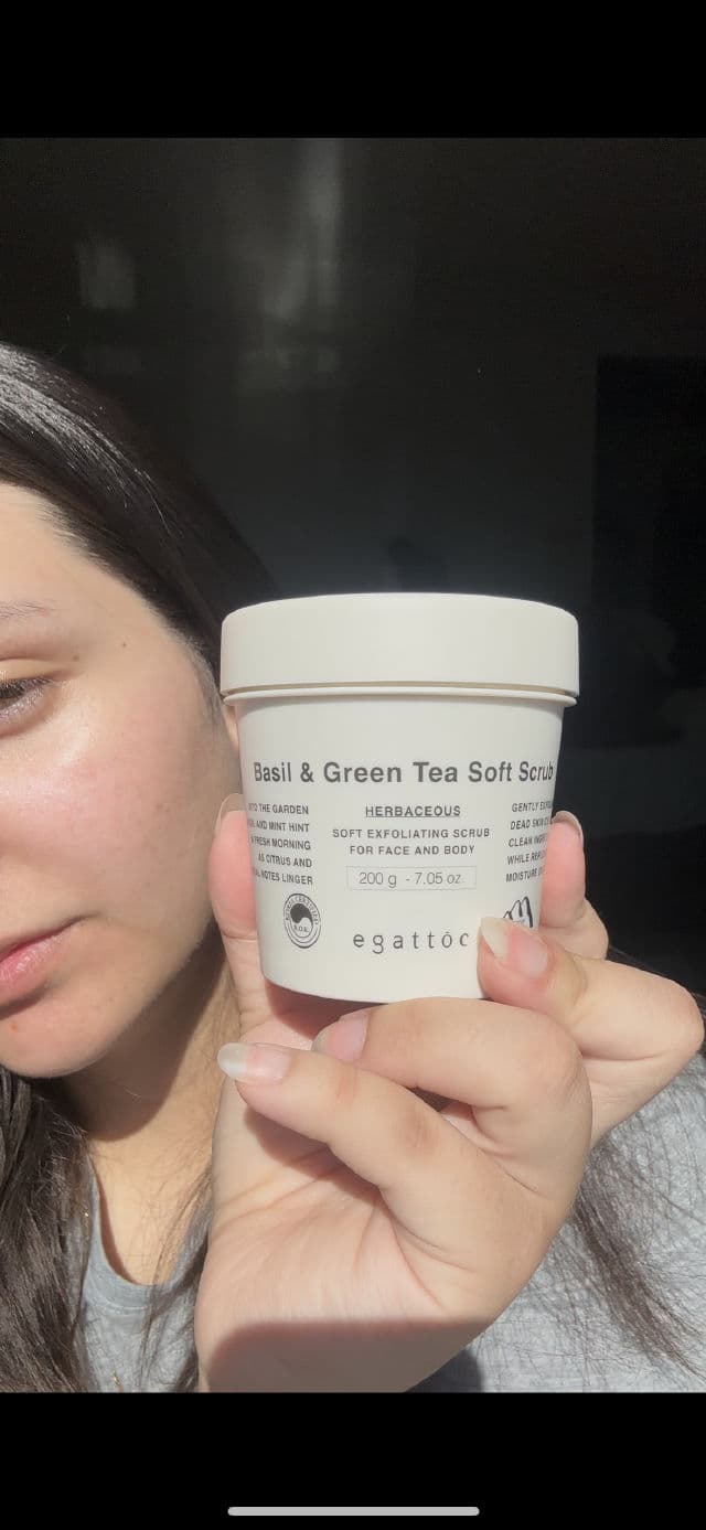 EGATTOC Basil & Green Tea Oil Scrub - Herbaceous review photo by lexagv