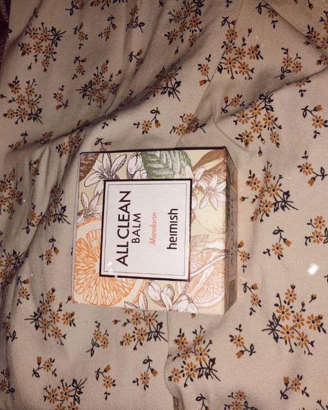 Heimish All Clean Balm Mandarin review photo by Aimiiiiibaby