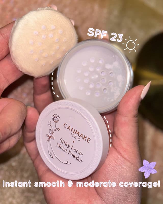 CANMAKE Silky Loose Moist Powder review photo by Aimiiiiibaby