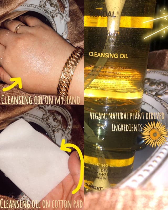 Kundal Macadamia Balancing & Moisture Double Deep Cleansing Oil review photo by Aimiiiiibaby