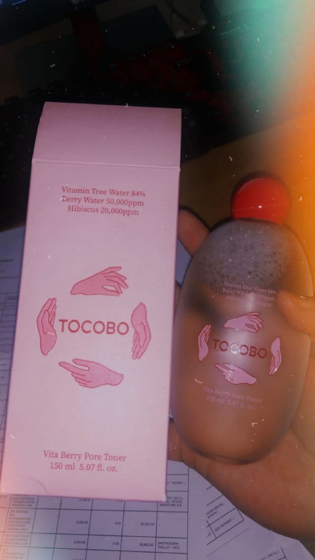 Tocobo Vita Berry Pore Toner review photo by Aimiiiiibaby