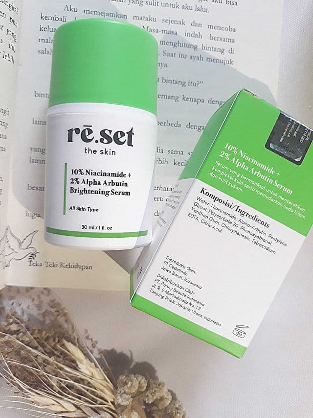 Reset The Skin 10% Niacinamide + 2% Alpha Arbutin Brightening Serum review photo by Lovable29