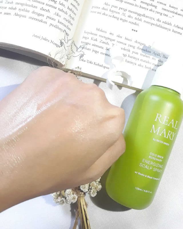 Rated Green Real Mary Energizing Scalp Spray review photo by Lovable29