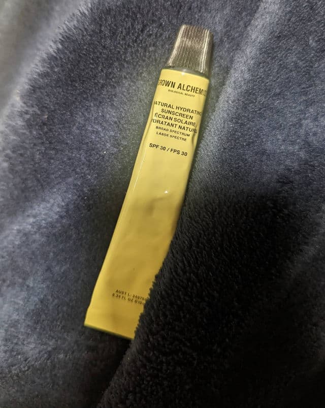 Natural Hydrating Sunscreen Broad Spectrum SPF-30 product review