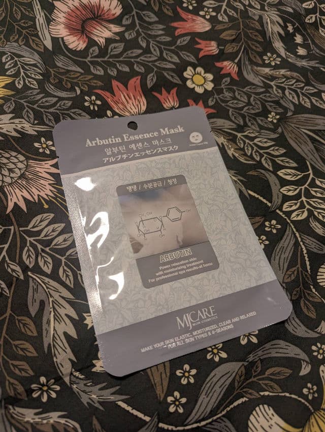 MJ Care Arbutin Essence Mask review photo by TheLittleChikk