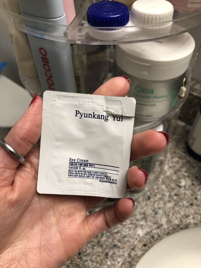 Pyunkang Yul Eye Cream review photo by Audskincare