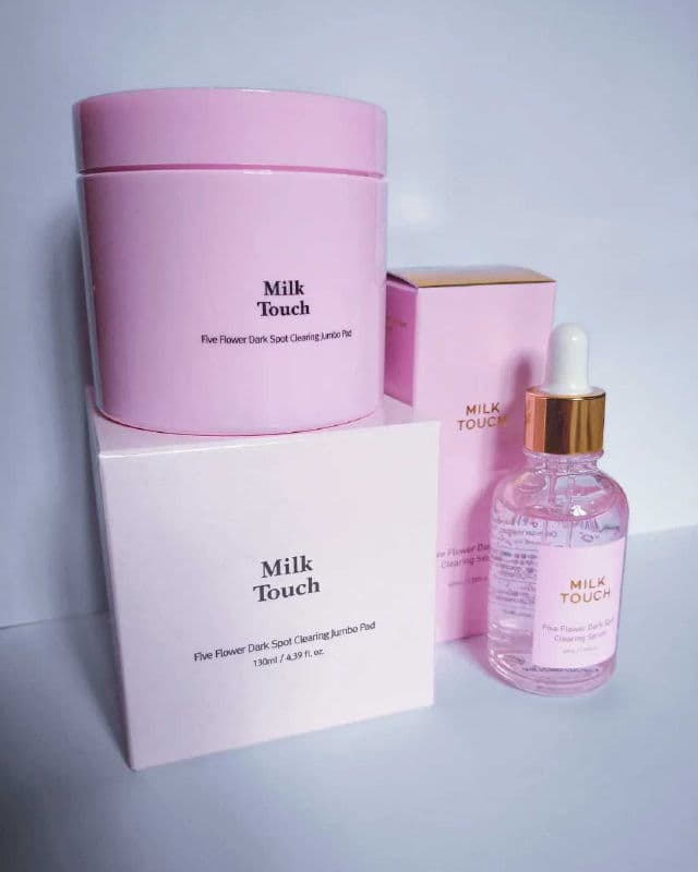 Milk Touch Five Flower Dark Spot Clearing Serum review photo by minming