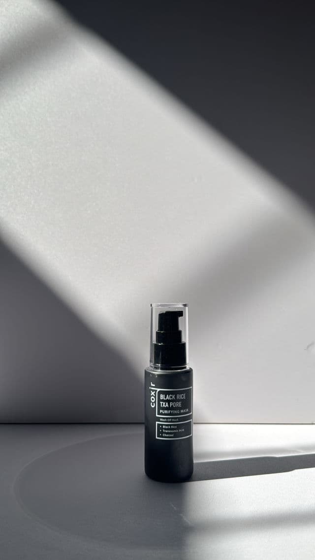 Coxir Black Rice TXA Pore Purifying Mask review photo by jamnesreen