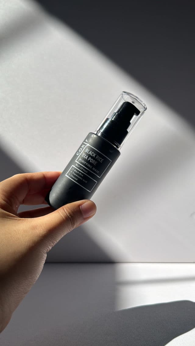 Coxir Black Rice TXA Pore Purifying Mask review photo by jamnesreen