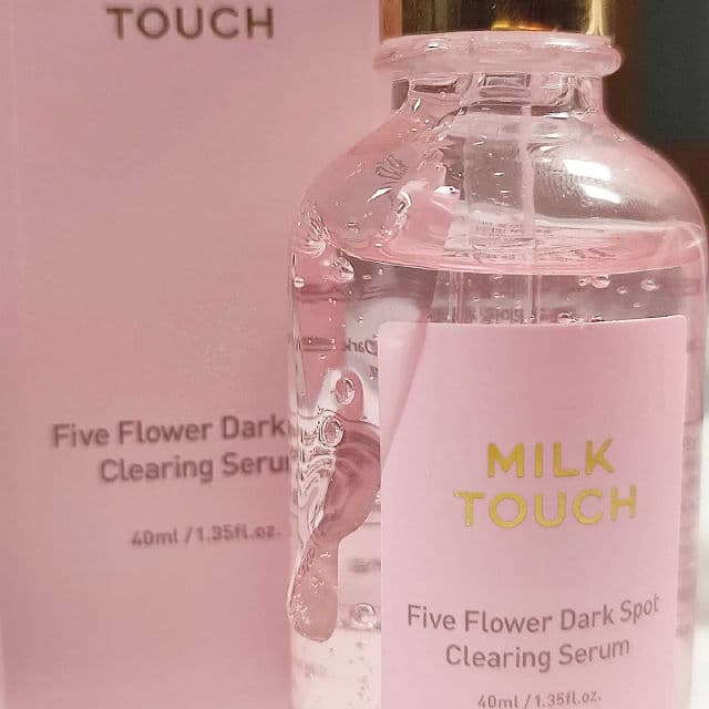 Milk Touch Five Flower Dark Spot Clearing Serum review photo by skincaregrh