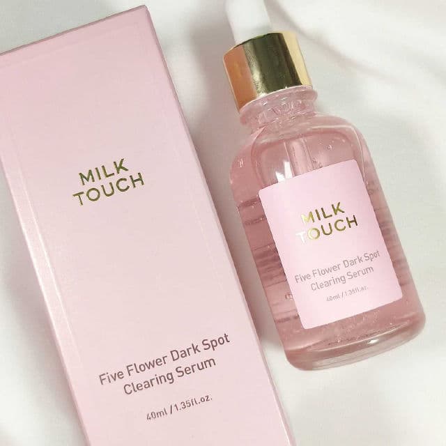 Milk Touch Five Flower Dark Spot Clearing Serum review photo by skincaregrh