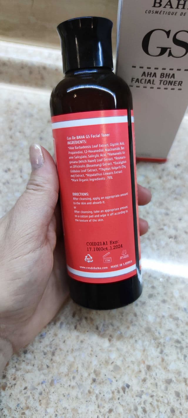 Cos de Baha AHA/BHA Clarifying Toner review photo by AnastasiaS