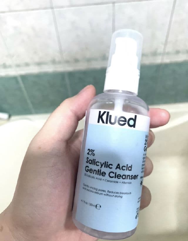 Klued 2% Salicylic Acid Gentle Cleanser review photo by sheika