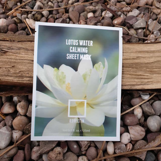 Rovectin [Discontinued] Lotus Water Calming Sheet Mask review photo by meandmyskin7