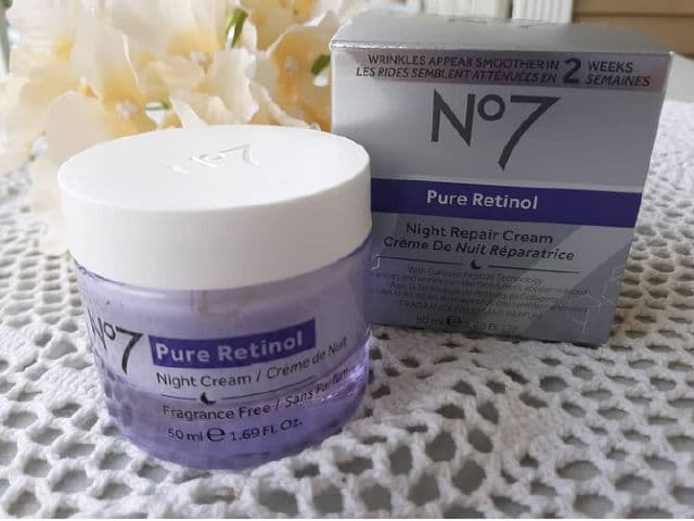No7 Pure Retinol Night Repair Cream review photo by SarahR