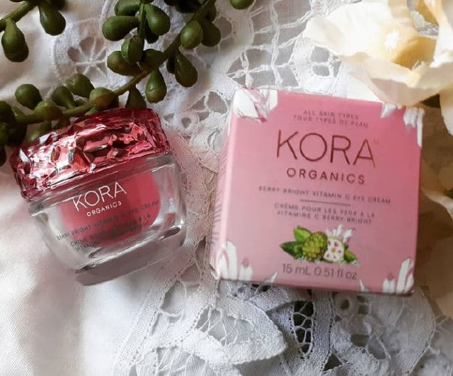 KORA Organics Berry Bright Vitamin C Eye Cream review photo by SarahR